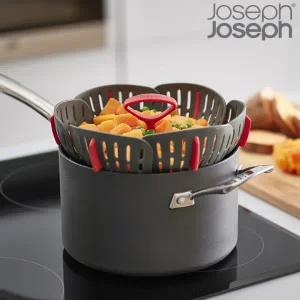 [롯데백화점]조셉조셉 듀오 폴딩 찜기 그레이