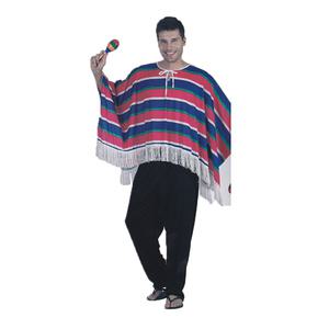 멕시칸 판초 할로윈 성인 의상 멕시코 판쵸