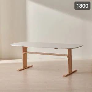 [삼익가구]마헨 리빙다이닝 6인용 원목 식탁 테이블