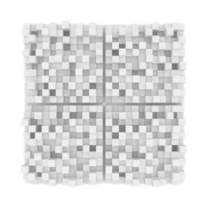 바커스틱 시티블록 사운드디퓨저 600x600x185mm / 어쿠스틱패널 / 베이스트랩 / 흡음 / 룸어쿠스틱 솔루션 / 룸튜닝