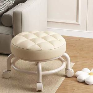 바퀴달린 좌식의자 이동식 낮은 회전 편한 작업 청소 바퀴 의자