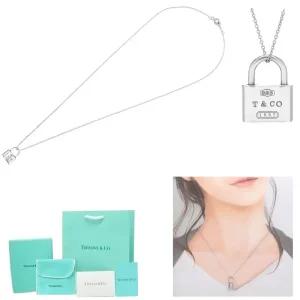여자 티파니 목걸이 1837 락 펜던트 자물쇠 실버 선물 생일 기념일 여자친구 와이프
