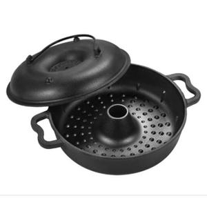 직화구이용 냄비 군고구마 군밤 옥수수 굽기 주물팬