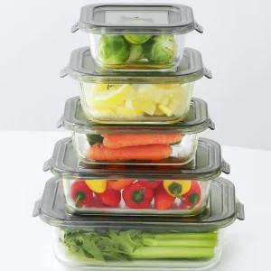 파쿠젠 이지캡 내열유리 반찬통 세트 3종 5종