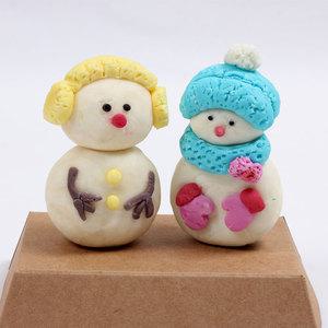 (K)비누클레이 눈사람만들기세트(클레이 16개 약80g)