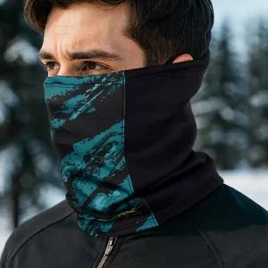 GRS 윈드텍 귀걸이형 넥워머 안면 메쉬 프린팅 기모 가을 겨울 목토시 등산 골프 자전거 마스크