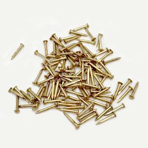 금색못 작은머리 쇠못 나무 못 스트링아트 목공용  AC 1.2x10mm 100개 