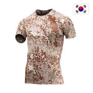 쿨론 사막 디지털 반팔 군인 군대 군용 무지 스포츠 티셔츠