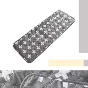 더안 온열방석 크로스그레이 3인용전기방석 50x140cm