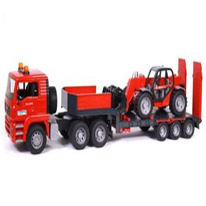 브루더 MAN TGA 로우 로더와 마니또 MLT 633 로더 BR02774