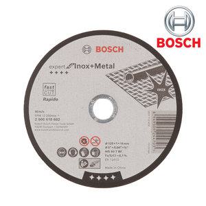 보쉬 5인치 절단석 2608619882 그라인더날 컷팅날 금속 스텐 스테인레스