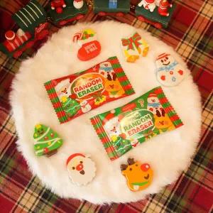 아트박스/핑크풋 핑크풋 크리스마스 랜덤 지우개