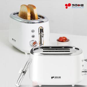 키친아트 레트로 2구 팝업 토스터기 7단 굽기조절 사무실 가정용 토스트기 아이들 간식 식빵 샌드위치 간식메이커 간편한 식사