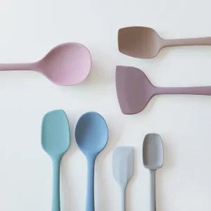 실리콘 주걱 국내생산 스파츌라 이유식 미니 볶음 요리 스푼 알뜰주걱