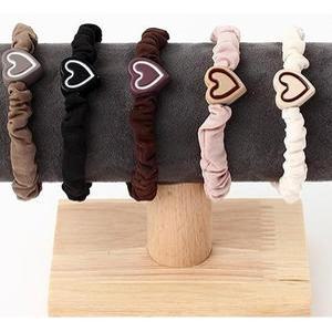 [마물샵] 곱창머리끈 곱창밴드 머리끈 하트헤어밴드