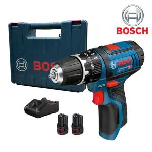 보쉬 GSB 10.8-2-LI 충전 임팩트 드릴 드라이버 배터리 포함 06019B69B4