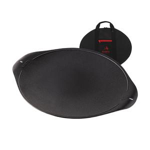 만타 그리들 플랫 29cm 무쇠 주물 캠핑 인덕션 소형 바베큐그릴 그릴팬