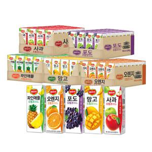 롯데 델몬트 드링크팩 190mlx32팩 #포도 #사과 #파인애플 #오렌지 #망고