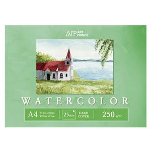 두성 NEW 아트프린스 워터칼라스케치북 W08 1면제본 A4 250g25매