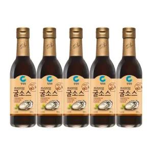 청정원 프리미엄 굴소스 500g 5개