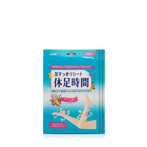 라이온 휴족시간 쿨링시트 6매입X3팩