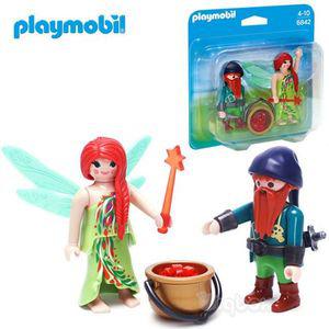 B)플레이모빌 듀오팩 엘프와 드워프 아동 블럭 장난감