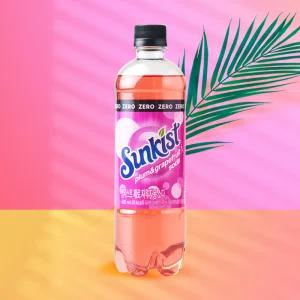 [본사직영] 썬키스트 제로 자두자몽 소다 600ml 24입