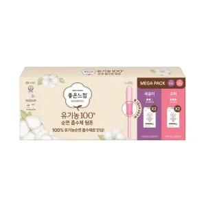 코스트코 좋은느낌 유기농순면 탐폰 48개 (레귤러12x2,슈퍼12x2)