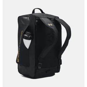 [언더아머](대전신세계)1381920-001 블랙 UA 컨테인 듀오 스몰 백팩 더플 40L 운동 여행용 가방 언더아머