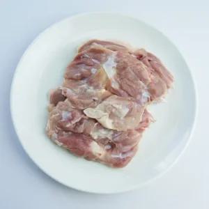 국내산 닭정육 냉동 통다리살 정육 2kg 뼈없는 순살 닭다리살