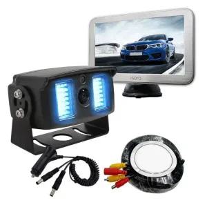 후방카메라 모니터 세트 AI인공지능 위험감지 기능 207만화소 화물차 AI-200W