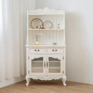 [소피아엘렌]비너스 프렌치 원목 엔틱 인테리어 장식장