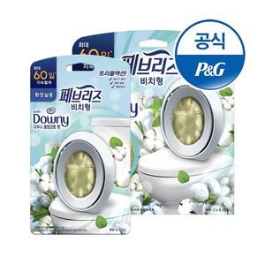 페브리즈 화장실용 비치형 6.3ml 다우니 클린코튼 향3개