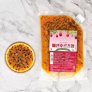 포유 패션후르츠청 카페 패션후르츠 에이드 대용량 5kg(1kgx5)