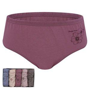 폴밋 순면 맥시 삼각 요일팬티 5매입 세트 (색상혼합/95-110) PWP571