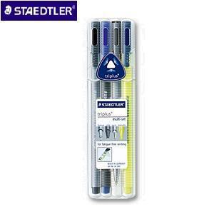STAEDTLER triplus 멀티/화인라이너+롤러+샤프+형광펜/스테들러/수입