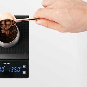 칼딘 커피 계량저울 바리스타 타이머 드립스케일 1kg
