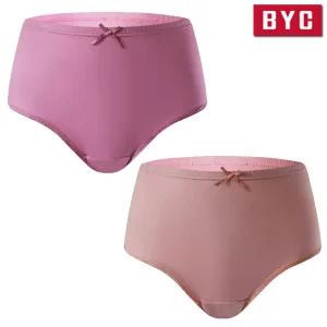 BYC 순면 요실금 팬티 4중 안심 에티켓 방수 엄마 할머니 빅사이즈  90-110 2매