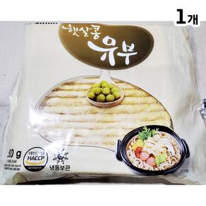 긴 사각 유부채 500g 김밥 유뷰 길쭉한 자른 냉동