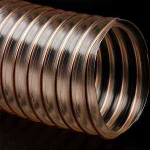 우레탄 닥트호스 PU 덕트호스 투명 주름관 집진 배기