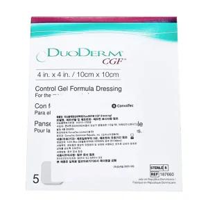 콘바텍 듀오덤 CGF 습윤밴드 상처 10x10cm 5매 창상피복제 욕창 창상 흉터