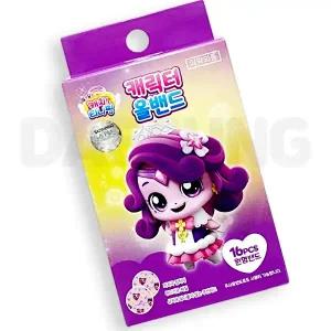 캐치티니핑 캐릭터 올밴드 원형 주사 밴드 16매 어린이 키즈 반창고