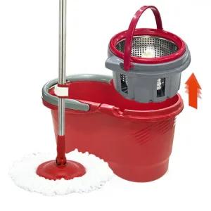 청소앤 트윈스핀 통돌이세트/회전걸레+밀대+탈수 스텐레스