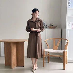 [르포엠]가브리엘 투웨이 트렌치 원피스