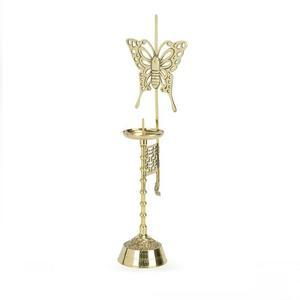 [RGLNQS50]나비방짜유기 촛대 유기촛대 촛불 절 어둠 밝음