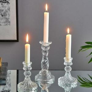 [RGL3OSTT]가디언블루 크리스탈 양초홀더 롱 카페소품