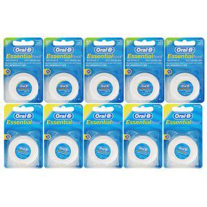 오랄비 치실 10개 민트 , 왁스  / 치간치실 치석제거