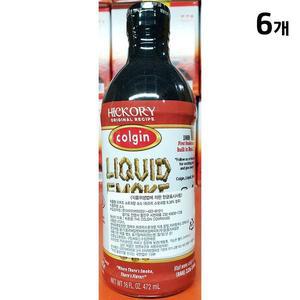 [XBJ70N36_47]스모크리큐르 히코리 삼미 472g X6 스모크믹스