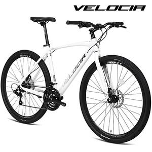 2025 벨로시아 경량알루미늄 하이브리드자전거 어반글로우 700C 시마노21단 디스크 무료 완조립