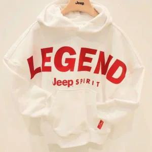 [롯데백화점]지프 오버핏레터링후드티셔츠KM1THU033